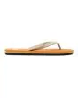 Sandalias Quiksilver Molokai naranjas para hombre lateral