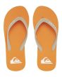 Sandalias Quiksilver Molokai naranjas para hombre superior