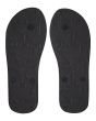 Chanclas Quiksilver Molokai Pulse negras para hombre posterior