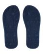 Chanclas Quiksilver Molokai rojas con azul marino para chico suela