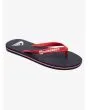 Chanclas Quiksilver para chico Molokai rojas 