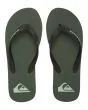 Chanclas Quiksilver Molokai verde militar para hombre superior