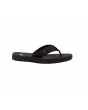 Chanclas de playa Quiksilver Rivi III Negras para hombre derecha