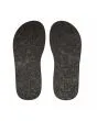 Chanclas de playa Quiksilver Rivi III Negras para hombre suela