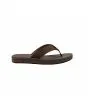 Chanclas de playa Quiksilver Rivi III Marrones para hombre derecha