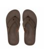 Chanclas de playa Quiksilver Rivi III Marrones para hombre superior