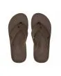 Chanclas de playa Quiksilver Rivi III Marrones para hombre superior