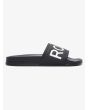 Chanclas Sandalias para mujer Roxy Slippy Negras lateral
