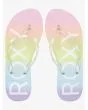 Chanclas de playa Roxy Viva Jelly Rainbow para mujer 