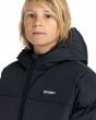 Niño con Chaqueta acolchada con capucha Element Puffa Classic Youth Negra logo