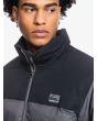 Hombre con Chaqueta acolchada Quiksilver Wolf Shoulder gris logo