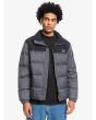 Hombre con Chaqueta acolchada Quiksilver Wolf Shoulder gris