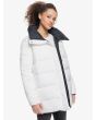 Mujer con chaqueta reversible Roxy Like Magic blanca