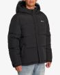 Hombre con Chaqueta acolchada e impermeable RVCA Balance Puffer Negra derecha