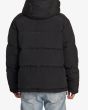 Hombre con Chaqueta acolchada e impermeable RVCA Balance Puffer Negra posterior