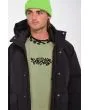 Hombre con Chaqueta de invierno Volcom Northernman 10K Negra cremallera