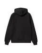 Chaqueta con capucha Carhartt WIP Hooded Car-Lux Jacket Negro-Gris para hombre posterior