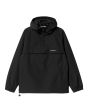 Cazadora cortavientos e impermeable Carhartt WIP Windbreaker Pullover Winter color Negro-Blanco para hombre
