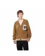 Hombre con cárdigan Carhartt WIP Brown Ducks Marrón y Blanco Cera