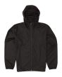 Chaqueta cortavientos Billabong Transport Windbreaker negra para hombre