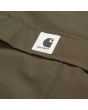 Chaqueta de invierno Carhartt WIP W' Nimbus Pullover para mujer en color verde militar logo