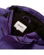 Chaqueta de invierno Carhartt WIP W' Nimbus Pullover para mujer en color morado cuello