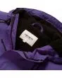 Chaqueta de invierno Carhartt WIP W' Nimbus Pullover para mujer en color morado cuello