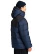 Chaqueta Resistente al Agua Element Brand Wolfeboro Dulcey Puff Contrasted azul marino para hombre derecha