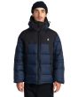Chaqueta Resistente al Agua Element Brand Wolfeboro Dulcey Puff Contrasted azul marino para hombre