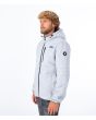 Hombre con Chaqueta acolchada plegable Hurley Balsam Gris lateral