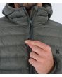 Hombre con Chaqueta impermeable con capucha Hurley Campbell Puffer Jacket Cargo cremallera