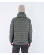 Hombre con Chaqueta impermeable con capucha Hurley Campbell Puffer Jacket Cargo posterior