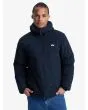 Hombre con chaqueta impermeable Quiksilver Overcast 3K Insulated Negra