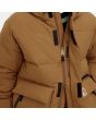 Hombre con Chaqueta acolchada impermeable Carhartt WIP Munro Jacket Marrón cremallera