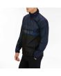 Hombre con Chaqueta ligera resistente al agua Hurley Siege Anorak Jacket azul marino izquierda