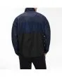Hombre con Chaqueta ligera resistente al agua Hurley Siege Anorak Jacket azul marino posterior