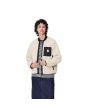 Mujer con Chaqueta de forro Polar Carhartt WIP W' Janet Liner Moonbeam-Black