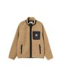 Chaqueta polar Carhartt WIP Prentis Liner beige y negra para hombre