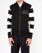 Hombre con Chaqueta de punto Deus Ex Machina Buzz Zip Thru Knit negra