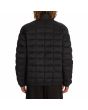 Hombre con chaqueta impermeable reversible Volcom Walltzerd Negra posterior