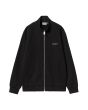 Sudadera con cremallera Carhartt Script Embroidery Jacket Negro-Blanco para hombre