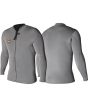 Chaqueta de Neopreno con cremallera frontal Vissla Solid Sets 2mm Gris para hombre
