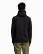Hombre con Chaqueta impermeable con capucha Hurley Phantom Alpha Polartec Negra posterior