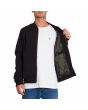 Hombre con Chaqueta Volcom Burnward Jacket Negra interior