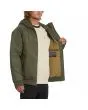 Hombre con Chaqueta resistente al agua con capucha Volcom Hernan 5K Military bolsillo interior