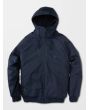 Chaqueta resistente al agua con capucha Volcom Hernan 5K azul marino para hombre