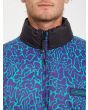 Hombre con Chaqueta acolchada Volcom Walltz reversible estampado cuello