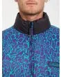 Hombre con Chaqueta acolchada Volcom Walltz reversible estampado cuello