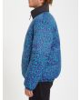 Hombre con Chaqueta acolchada Volcom Walltz reversible estampado izquierda