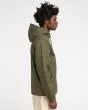 Hombre con chaqueta impermeable Element Wolfeboro Alder Light Verde lateral 